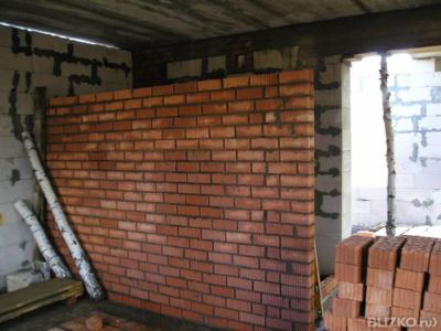 Как сложить перегородку из кирпича Как сложить перегородку из кирпича