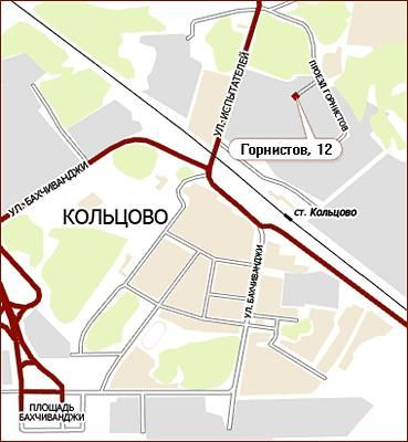 Поселок кольцово екатеринбург карта