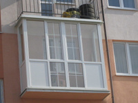 Остекление балкона в домах типа «Хрущевка»
