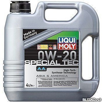 Моторное масло LiquiMoly SN 0W20 1 л special tec AA