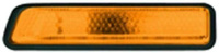 Поворот в крыло BMW X5 00-06 желтый