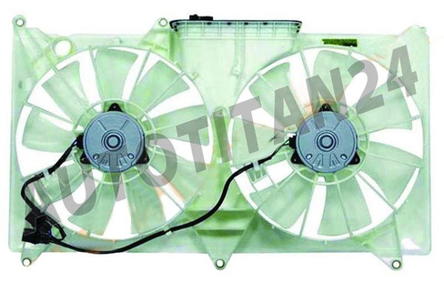 Диффузор радиатора двойной в сборе TOYOTA LEXUS GS300/ARISTO/MAJESTA 3,0 97