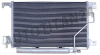 Радиатор кондиционера MERCEDES W203/W209 01-