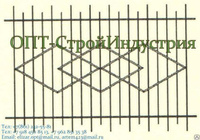 Металлические заборные секции