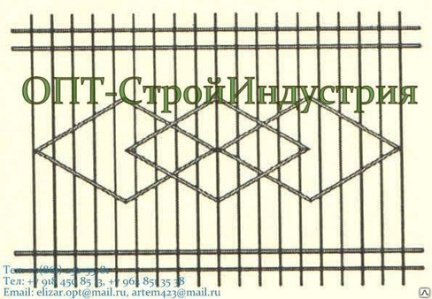 Заборные секции из профильной трубы