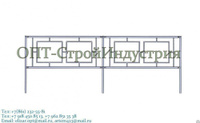 Перильное ограждение тротуаров