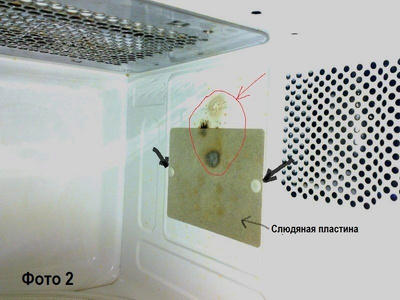 Замена слюдяной пластины в микроволновке своими руками