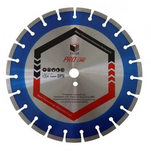 ДИСК ДИАМ ProLine Жел.бетон 500*3,6*10*25,4