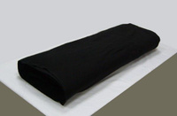 Бязь гладкокрашеная черная ширина 150 см, плотность 100 г/м2, арт. 262