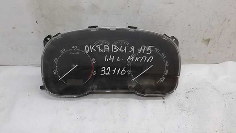 Панель приборов Skoda Octavia (032116СВ) Оригинальный номер 140920801А