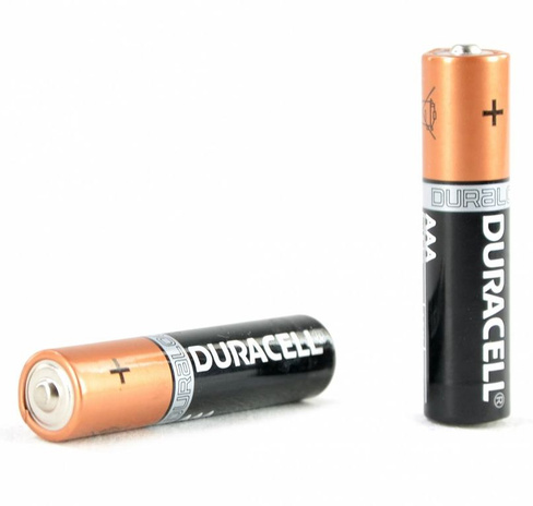 Батарейка мизинчиковая (элемент питания) Duracell LR03, BASIC AAA