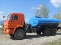 Автоцистерна для воды АЦПТ-10 шасси Камаз 43118 (10 м3)