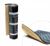 Гидро-звукоизоляционный материал для пола Шуманет 100-Комби 5 мм, 10х1м