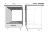 Кухонный шкаф под встраиваемую духовку Гинза ШНД60