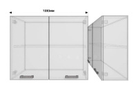 Кухонный навесной шкаф Гинза ШВ100