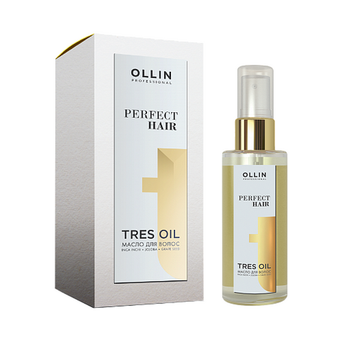 OLLIN Professional Perfect Hair Tres Oil Масло для волос, 50 мл, аэрозоль