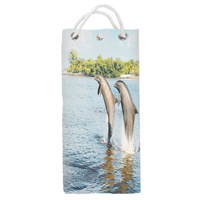 Тканевая шторка для ванны MELODIA Весёлые дельфины MZ-112