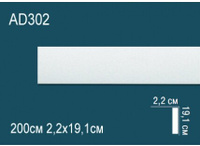 Молдинги гладкие Перфект AD302