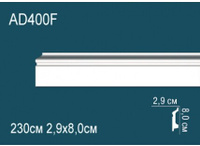 Молдинги гладкие Перфект AD400F