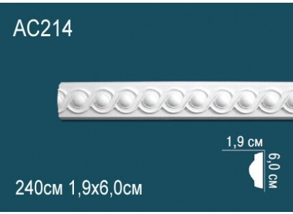 Молдинги с рисунком Перфект AC214