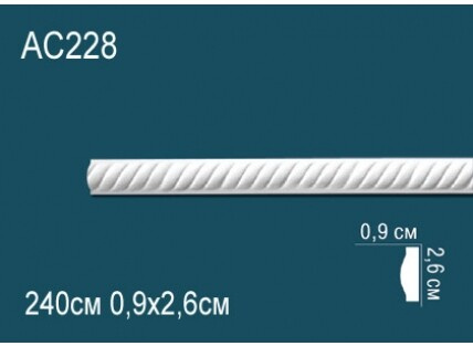 Молдинги с рисунком Перфект AC228