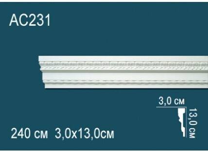 Молдинги с рисунком Перфект AC231