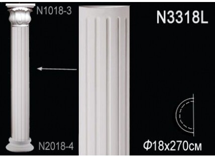 Полуколонна Перфект N3318L
