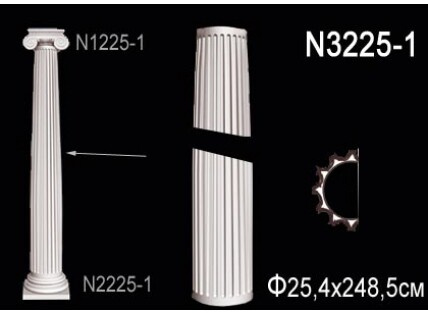 Полуколонна Перфект N3225-1