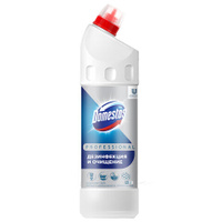 Чистящее средство 1 л DOMESTOS PROFESSIONAL универсальное дезинфицирующее отбеливающий эффект