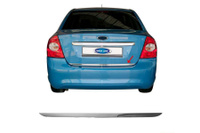 Накладка на кромку двери багажника Omsa сталь Ford Focus II 2005-2011 SD