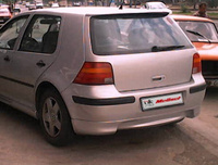 Задняя нижняя юбка под покраску стекловолокно VW Golf 4 1998-2004