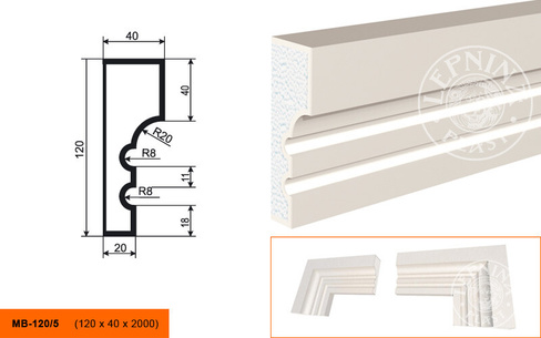 Молдинг МВ - 120/5