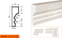 Молдинг МВ - 120/5