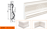 Молдинг ЦВ - 190/1