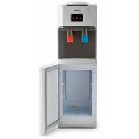 Кулер для воды HOT FROST V115B, напольный, нагрев/охлаждение компрессорное, холодильник, 2 крана, 120111502 HotFrost