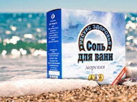 Соль для ванн 1 кг Морская фильтр-пакет