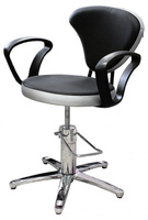 Парикмахерское кресло «СЕлена» гидравлическое пятилучье хром