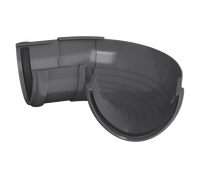 ТН ПВХ угол желоба регулируемый 90°- 150° 125 Ø (RAL 7024)
