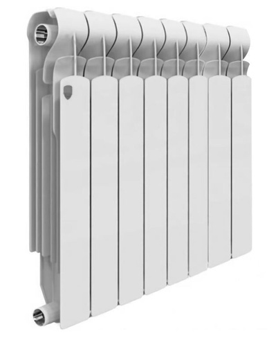 Радиатор биметаллический 500 мм х 100 мм, 8 секций, пр-во Halsen
