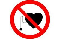 Знак Р11 Запрещается работа людей со стимуляторами сердечной деятельности