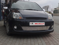 Нижняя юбка переднего бампера под покраску Ford Fiesta 2007-2009