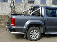 Защита краев кузова Omsa (3 шт, пластик) VW Amarok 2010+