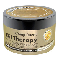 Маска для волос Oil Therapy с маслом арганы Питание и укрепление, 500 мл, Compliment COMPLIMENT