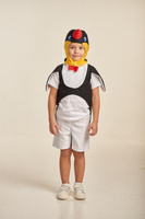Карнавальный костюм Пингвин с шортами 3-5 лет рост 104-116 см Фабрика Бока