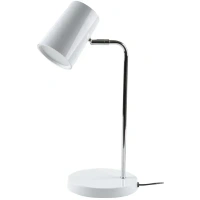 Настольная лампа светодиодная Uniel B600 нейтральный белый свет цвет белый, с регулировкой яркости UNIEL ULM-B600 6W/450