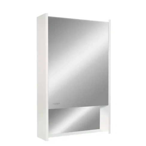 Шкаф зеркальный подвесной Line с LED-подсветкой 60x80 см цвет белый Без бренда LINE LED 600X800 Line LED