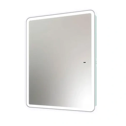 Шкаф зеркальный подвесной Flash с LED-подсветкой и подогревом 60x80 см цвет белый Без бренда FLASH LED 600X800 Flash LED