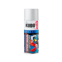 Грунт-Эмаль KUDO для пластика белый 520 мл RAL 9003