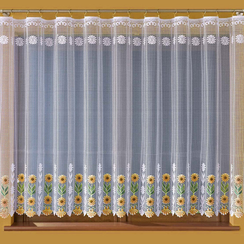 Классические шторы Bernice цвет: белый (300х160 см - 1 шт)