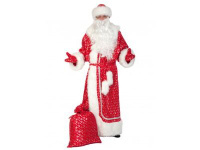 Дед Мороз, карнавальный костюм, плюш